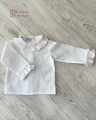 Blusa de plumeti 12m