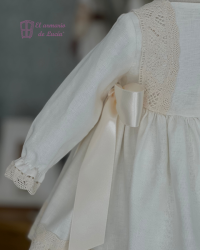 Vestido y braga Santa Teresa manga larga