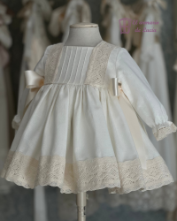 Vestido y braga Santa Teresa manga larga