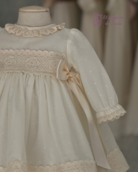 Vestido y braga Santa Marta manga larga