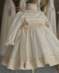 Vestido y braga Santa Marta manga larga